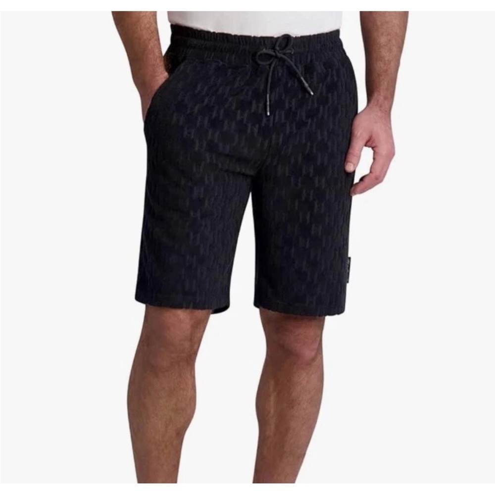 Karl Lagerfeld Paris Men's Casual French‎ Terry Short Small